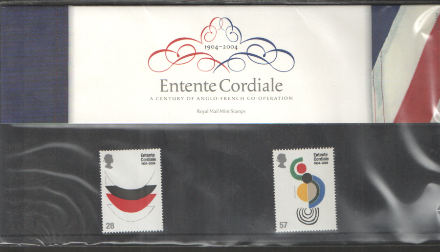 (image for) 2004 Entente Cordiale Royal Mail Presentation Pack 358 - Click Image to Close